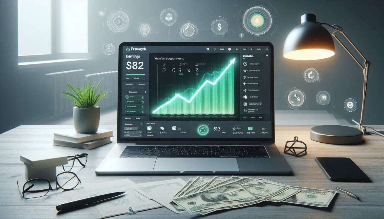 Freelancer maximizing Upwork earnings with niche skills strong portfolio and client trust Freelancing Upwork