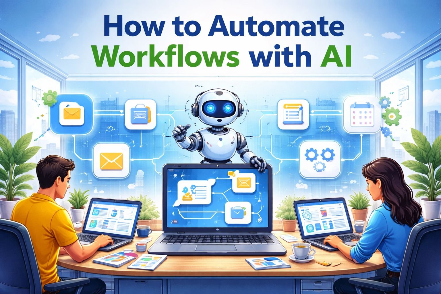 how to automate workflows with ai