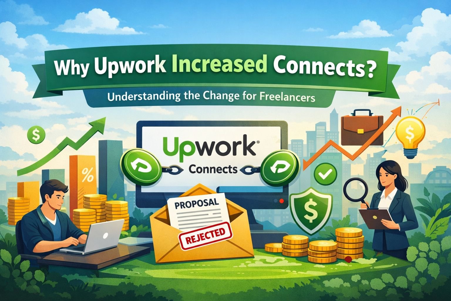 why upwork increased connects